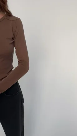 TALYA Longsleevy|Longsleevy^Longsleeve Bowie mocca mousse