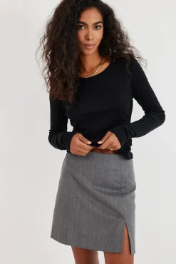 TALYA Longsleevy|Longsleevy^Longsleeve Merino black