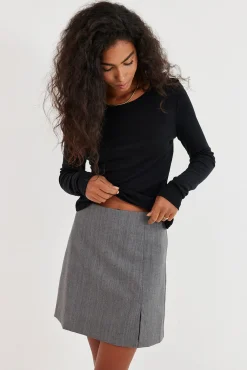 TALYA Longsleevy|Longsleevy^Longsleeve Merino black