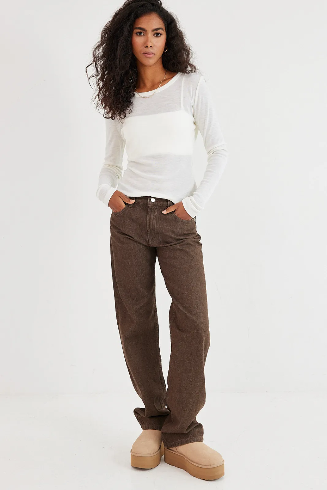 TALYA Longsleevy|Longsleevy^Longsleeve Merino off-white