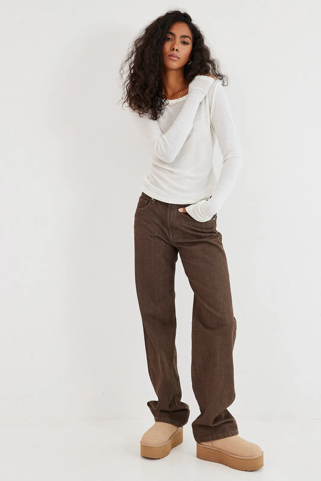 TALYA Longsleevy|Longsleevy^Longsleeve Merino off-white
