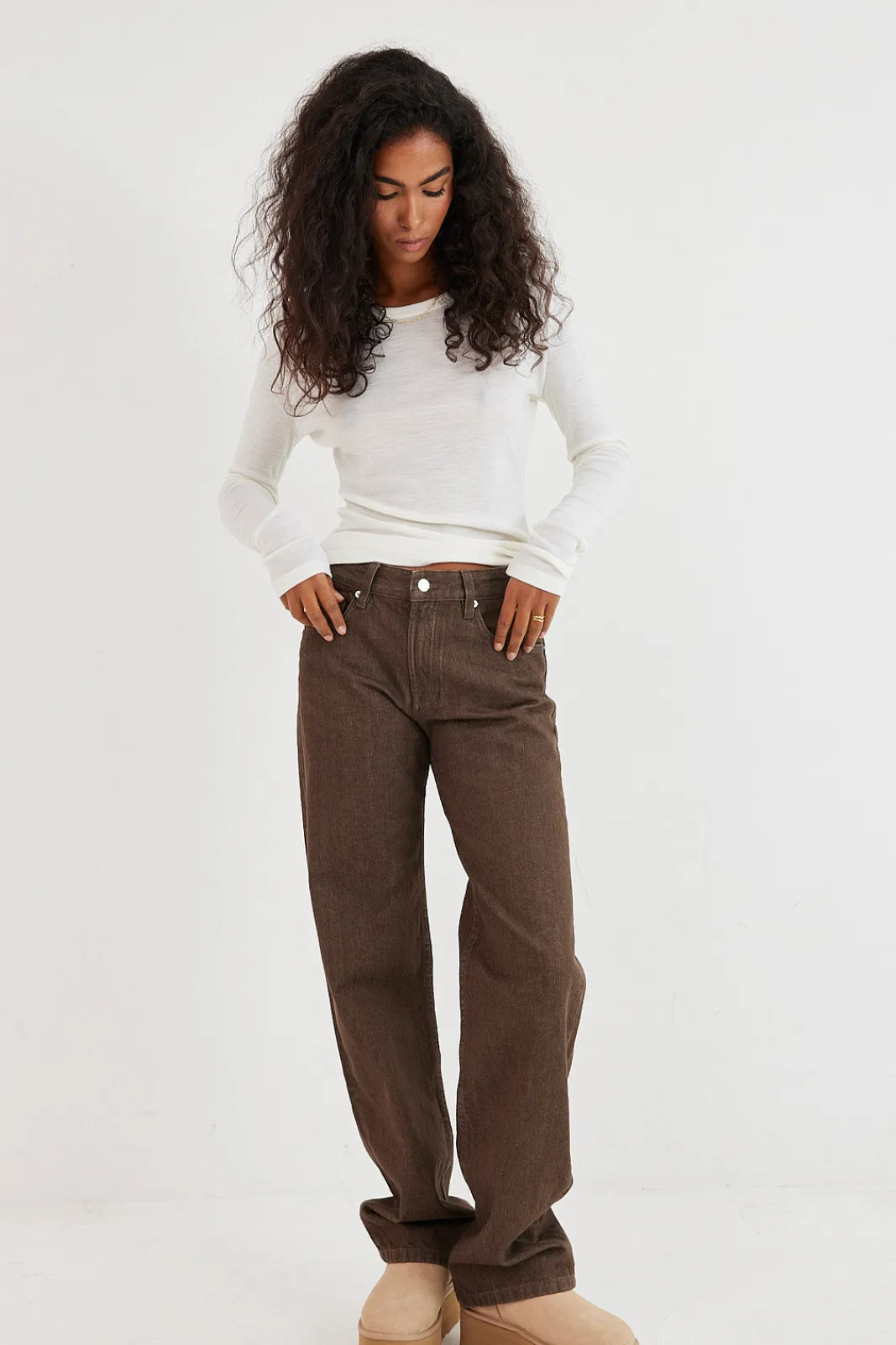 TALYA Longsleevy|Longsleevy^Longsleeve Merino off-white