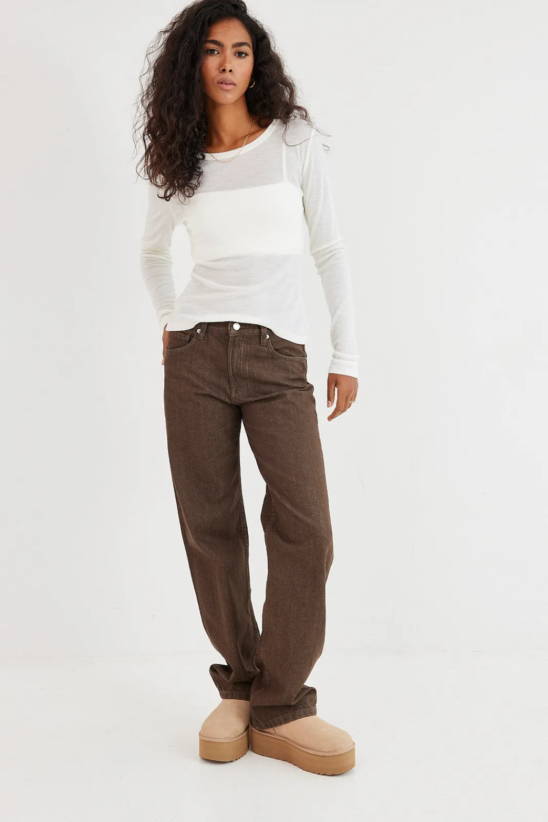 TALYA Longsleevy|Longsleevy^Longsleeve Merino off-white