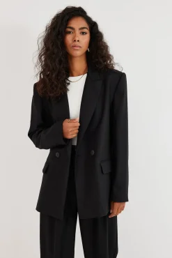 TALYA Marynarki^Marynarka James wool black