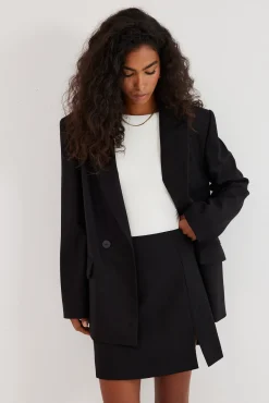 TALYA Marynarki^Marynarka James wool black