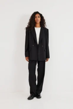 TALYA Marynarki^Marynarka James wool black