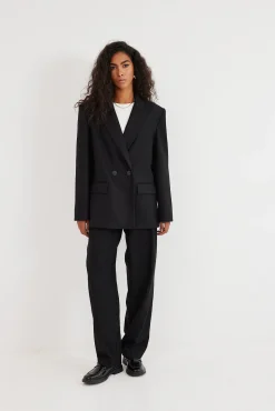 TALYA Marynarki^Marynarka James wool black