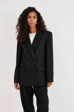 TALYA Marynarki^Marynarka James wool black