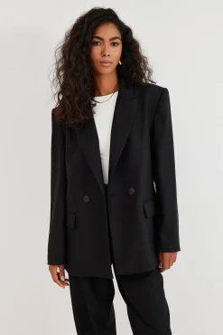 TALYA Marynarki^Marynarka James wool black