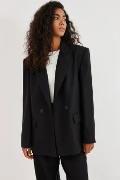 TALYA Marynarki^Marynarka James wool black