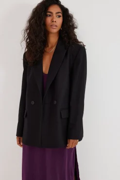 TALYA Marynarki^Marynarka James wool black