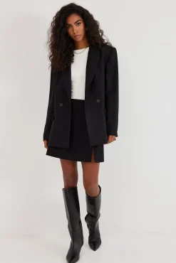 TALYA Marynarki^Marynarka James wool black