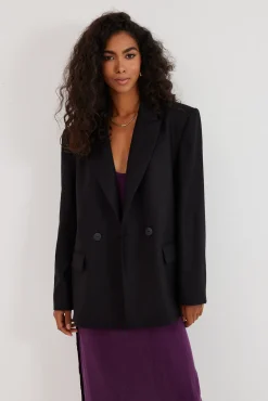 TALYA Marynarki^Marynarka James wool black