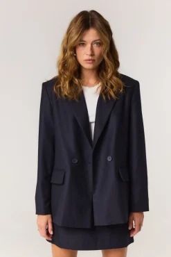 TALYA Marynarki^Marynarka James wool navy