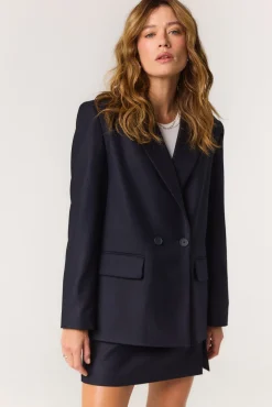 TALYA Marynarki^Marynarka James wool navy