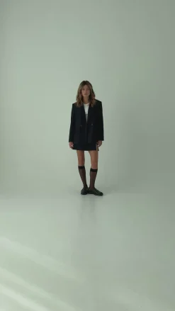 TALYA Marynarki^Marynarka James wool navy