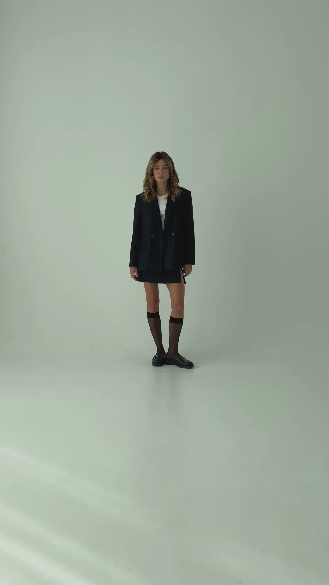 TALYA Marynarki^Marynarka James wool navy