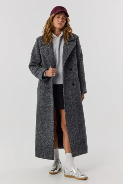 TALYA Płaszcze^Płaszcz Carmen dark grey melange