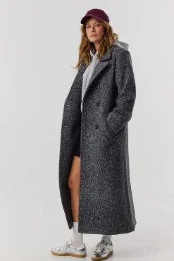 TALYA Płaszcze^Płaszcz Carmen dark grey melange