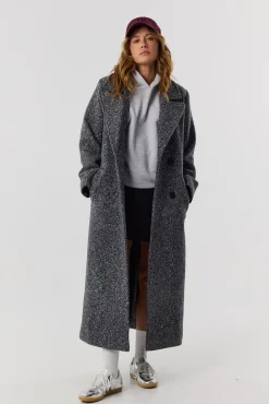 TALYA Płaszcze^Płaszcz Carmen dark grey melange