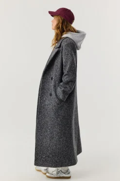 TALYA Płaszcze^Płaszcz Carmen dark grey melange