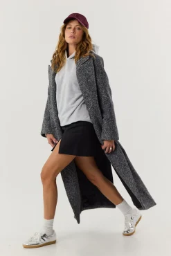 TALYA Płaszcze^Płaszcz Carmen dark grey melange