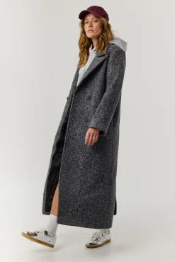 TALYA Płaszcze^Płaszcz Carmen dark grey melange