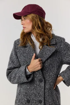 TALYA Płaszcze^Płaszcz Carmen dark grey melange