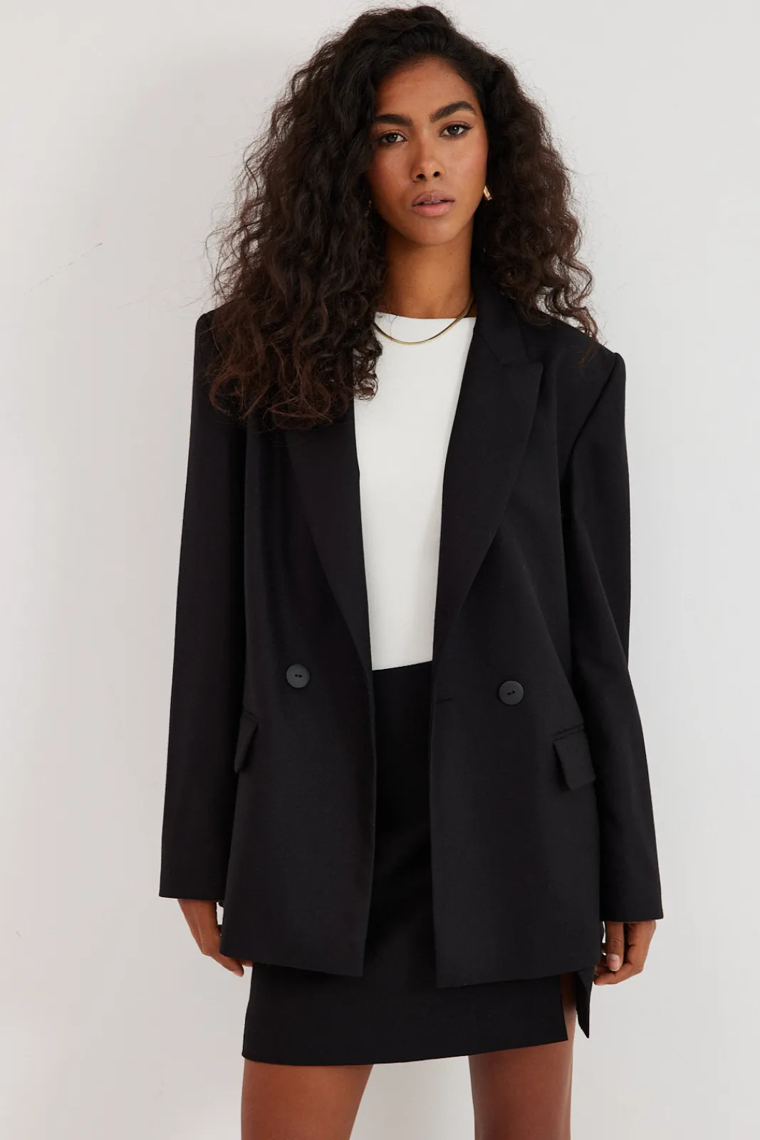 TALYA Spódnice^Spódnica Glen wool black