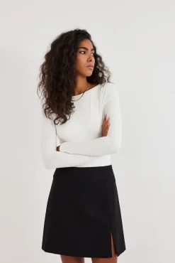 TALYA Spódnice^Spódnica Glen wool black