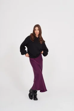 TALYA Spódnice^Spódnica Petra long plum