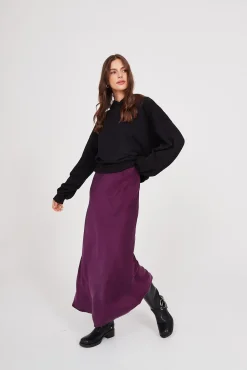 TALYA Spódnice^Spódnica Petra long plum