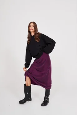 TALYA Spódnice^Spódnica Petra long plum