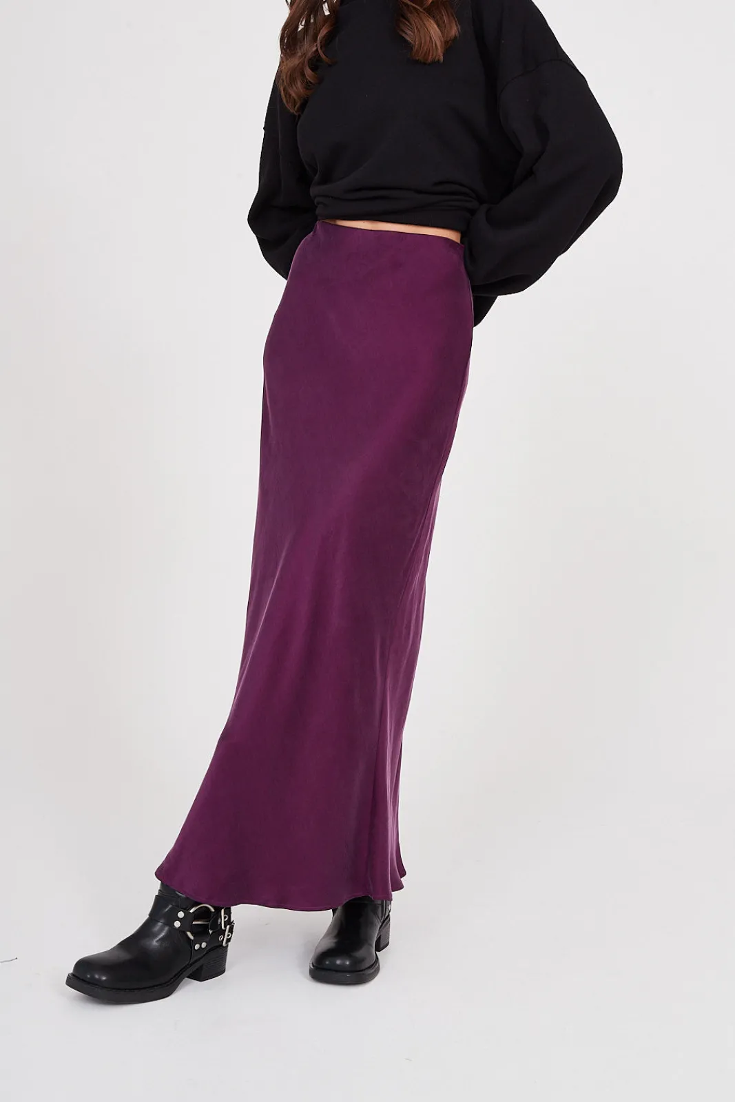 TALYA Spódnice^Spódnica Petra long plum
