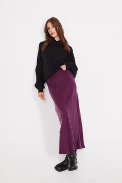 TALYA Spódnice^Spódnica Petra long plum