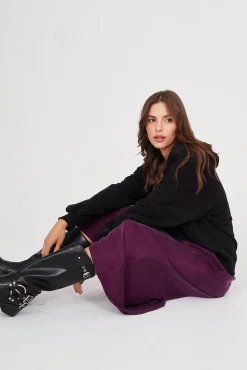 TALYA Spódnice^Spódnica Petra long plum