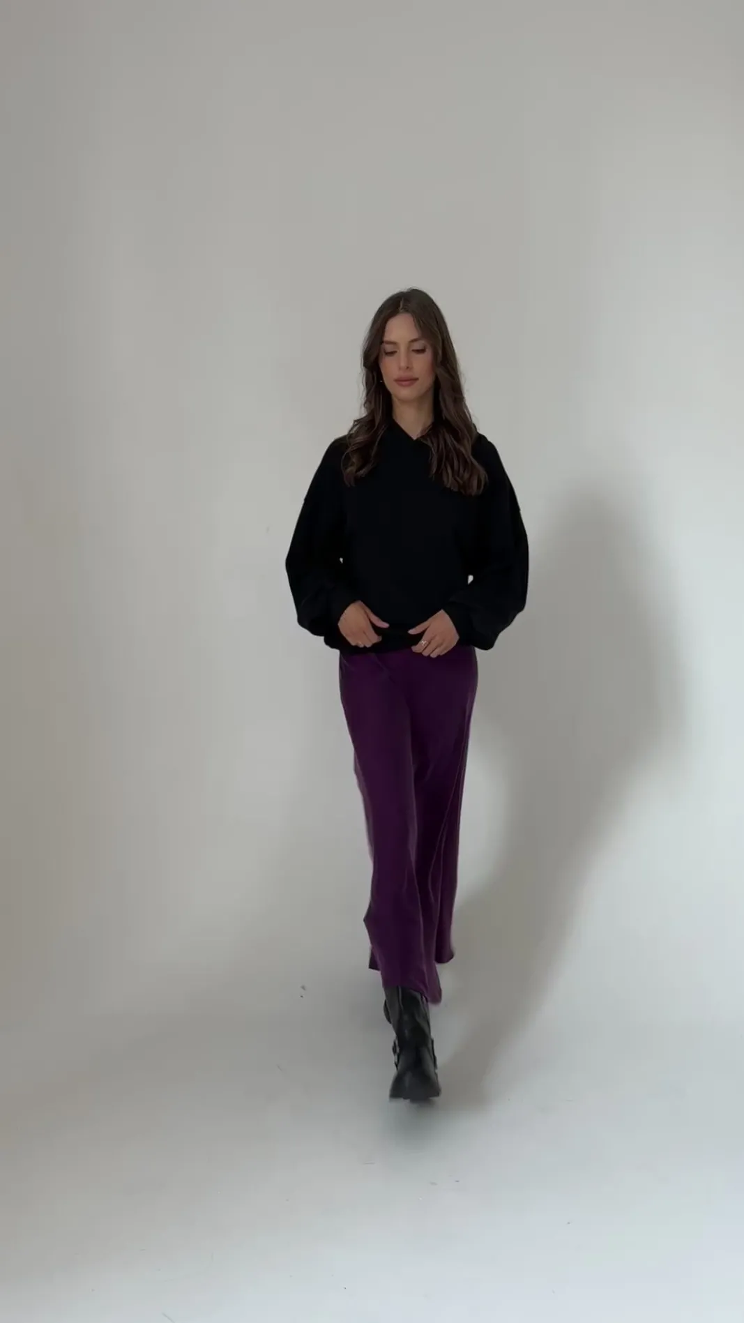 TALYA Spódnice^Spódnica Petra long plum