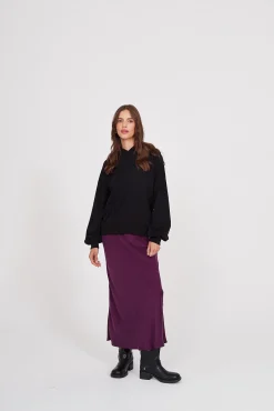 TALYA Spódnice^Spódnica Petra long plum