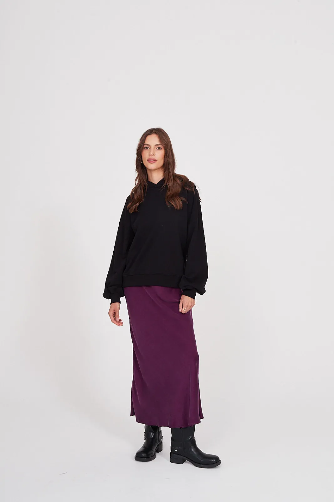 TALYA Spódnice^Spódnica Petra long plum
