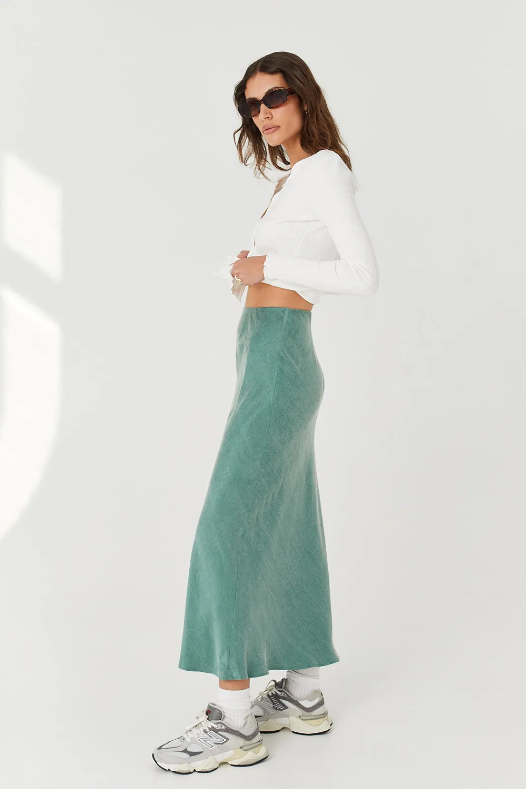 TALYA Spódnice^Spódnica Petra long teal