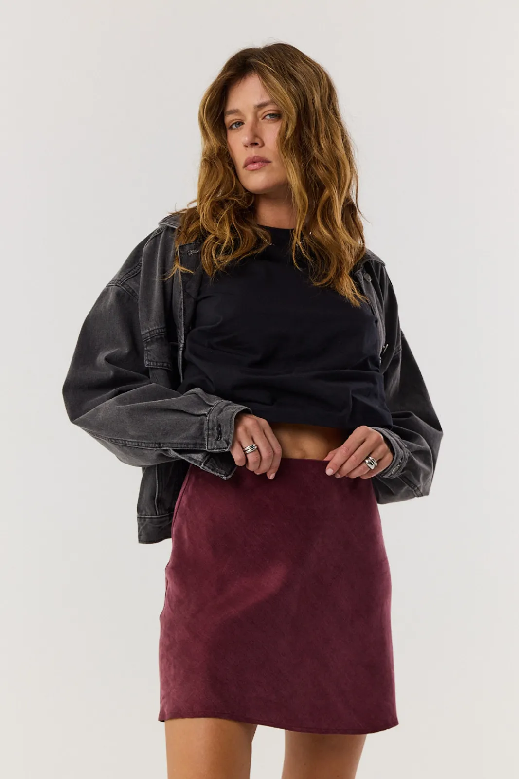 TALYA Spódnice^Spódnica Petra short burgundy
