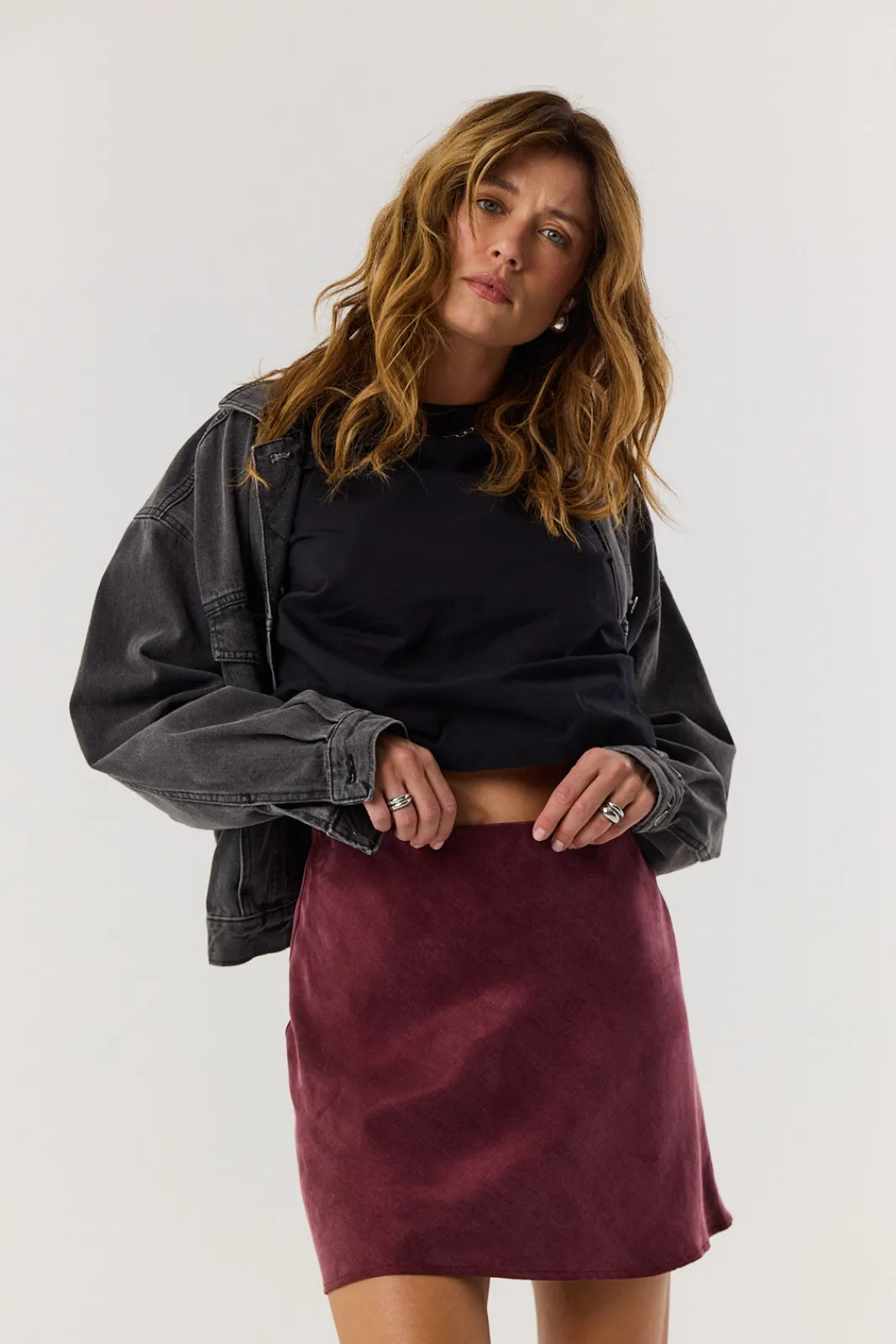 TALYA Spódnice^Spódnica Petra short burgundy