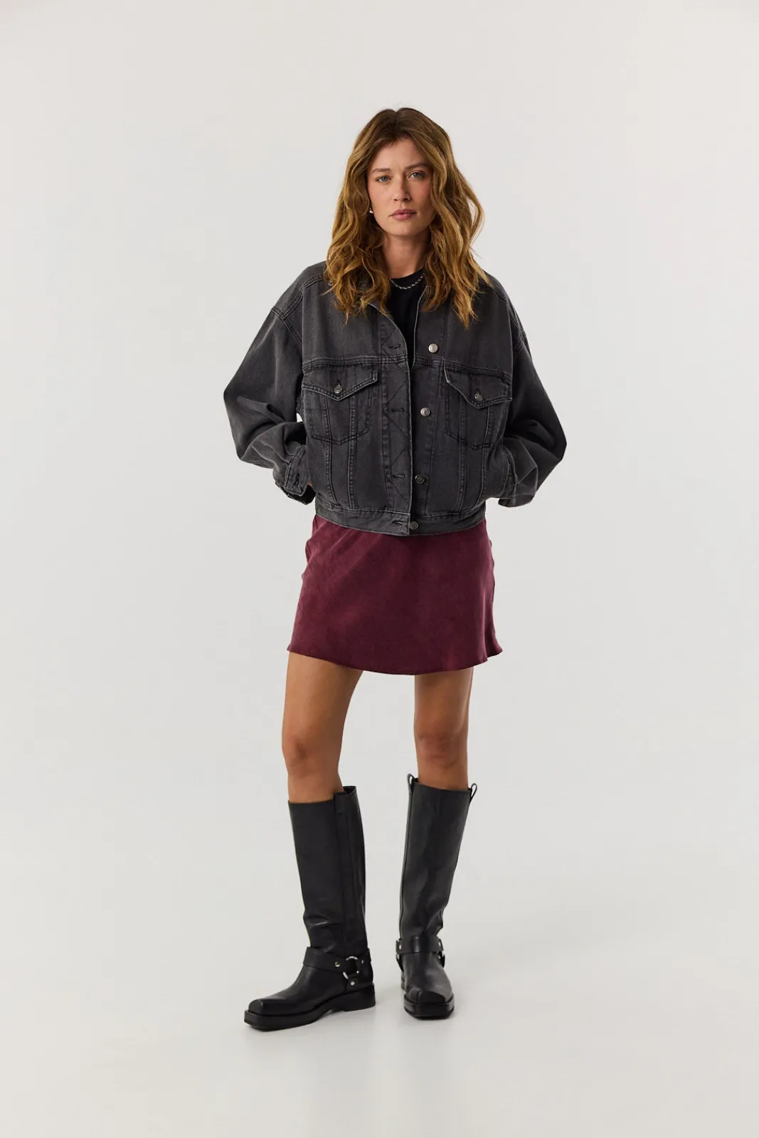 TALYA Spódnice^Spódnica Petra short burgundy