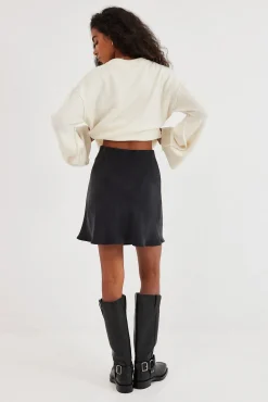 TALYA Spódnice^Spódnica Petra short jet black