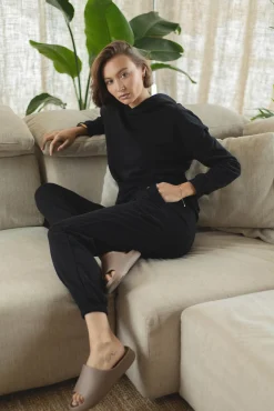 TALYA Spodnie Dresowe^Spodnie clear Black