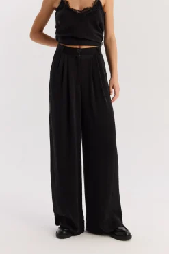 TALYA Spodnie^Spodnie Cupro black