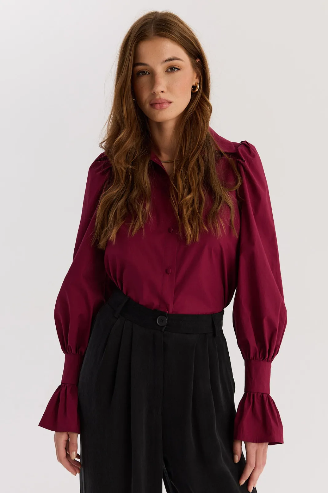TALYA Spodnie^Spodnie Cupro black