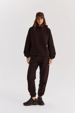 TALYA Spodnie Dresowe^Spodnie dresowe dark chocolate
