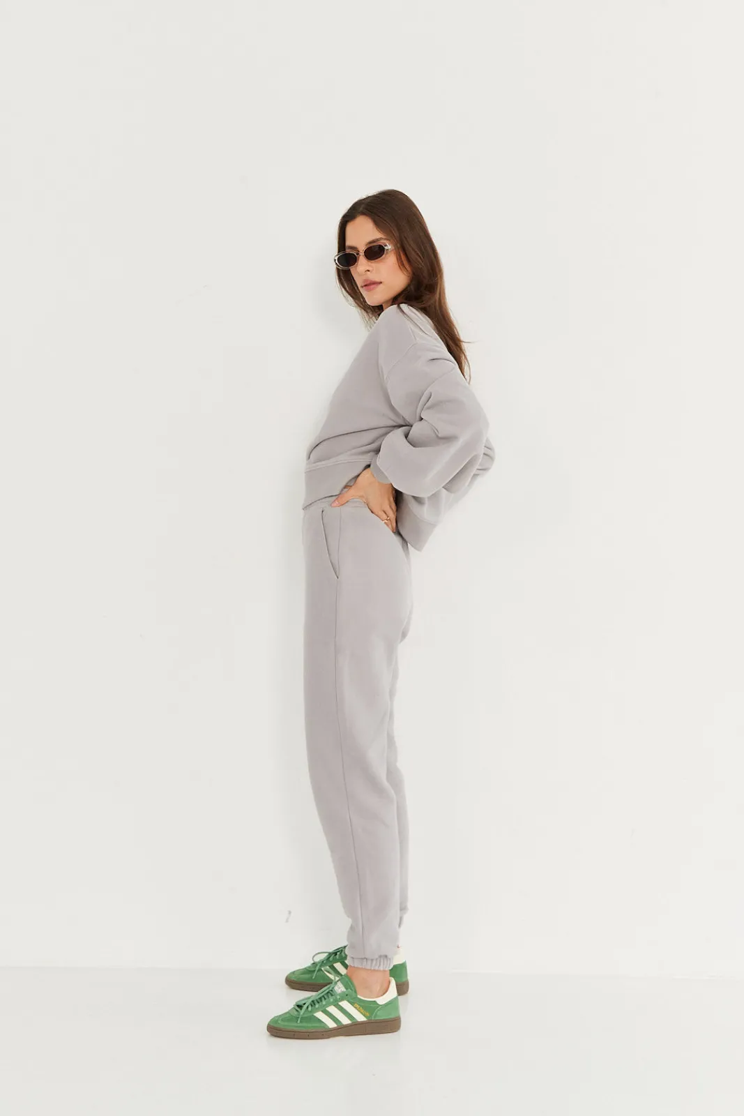 TALYA Spodnie Dresowe^Spodnie dresowe light grey