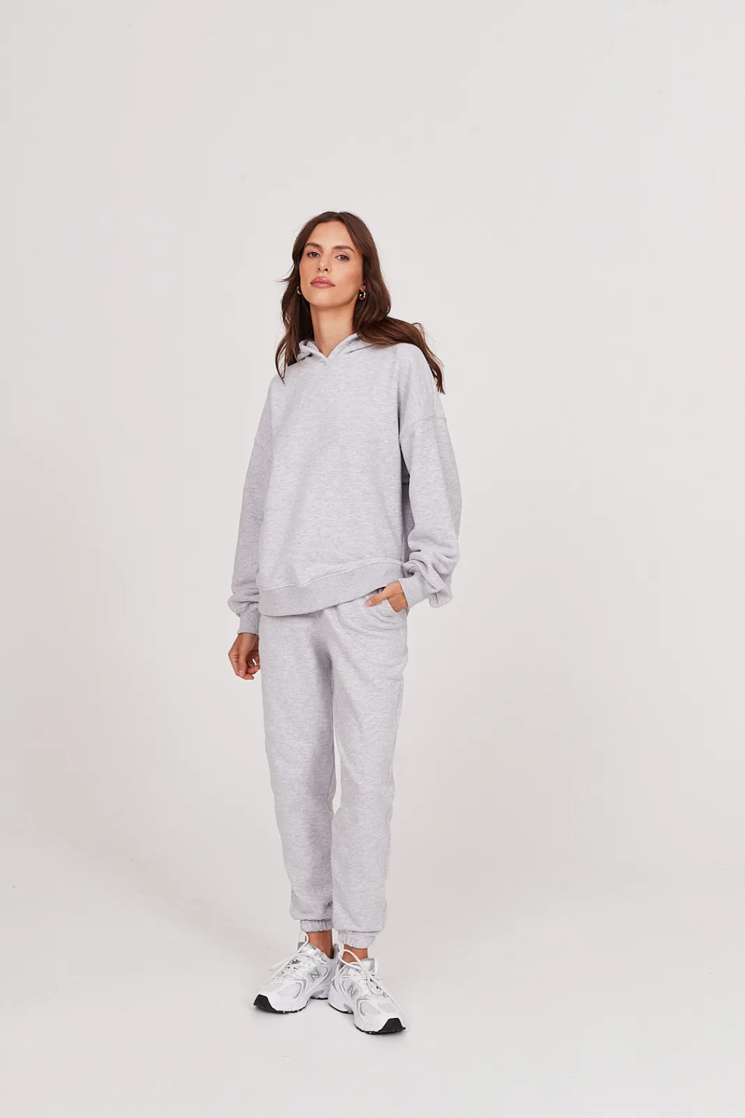 TALYA Spodnie Dresowe^Spodnie dresowe light grey melange